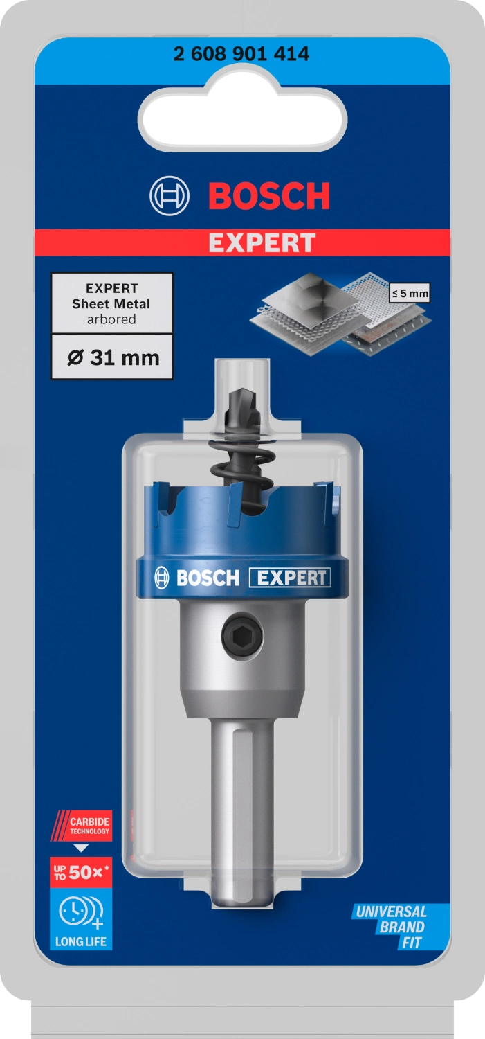 Bosch 2608901414 EXPERT Scie cloche pour tôle - 31 mm-image