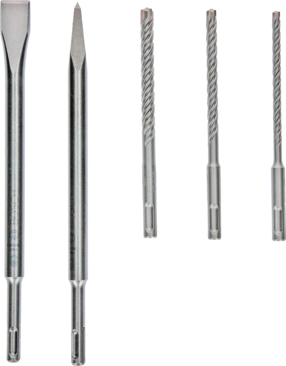 Bosch 2607017515 PRO Jeu de 5 burins et forets SDS plus-4C-image