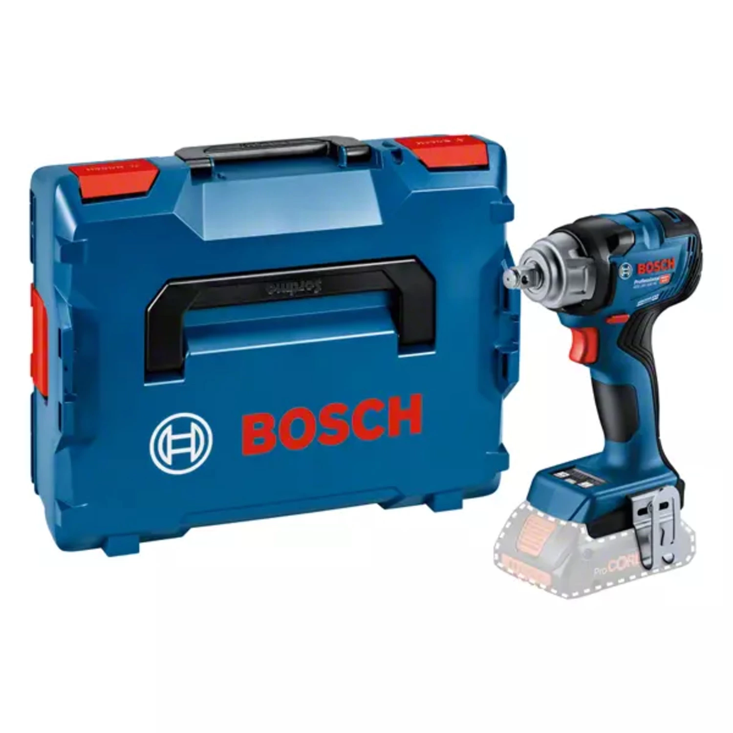 Bosch GDS 18V-330 HC 18V accu slagmoersleutel body in L-boxx - 1/2 - 560 Nm