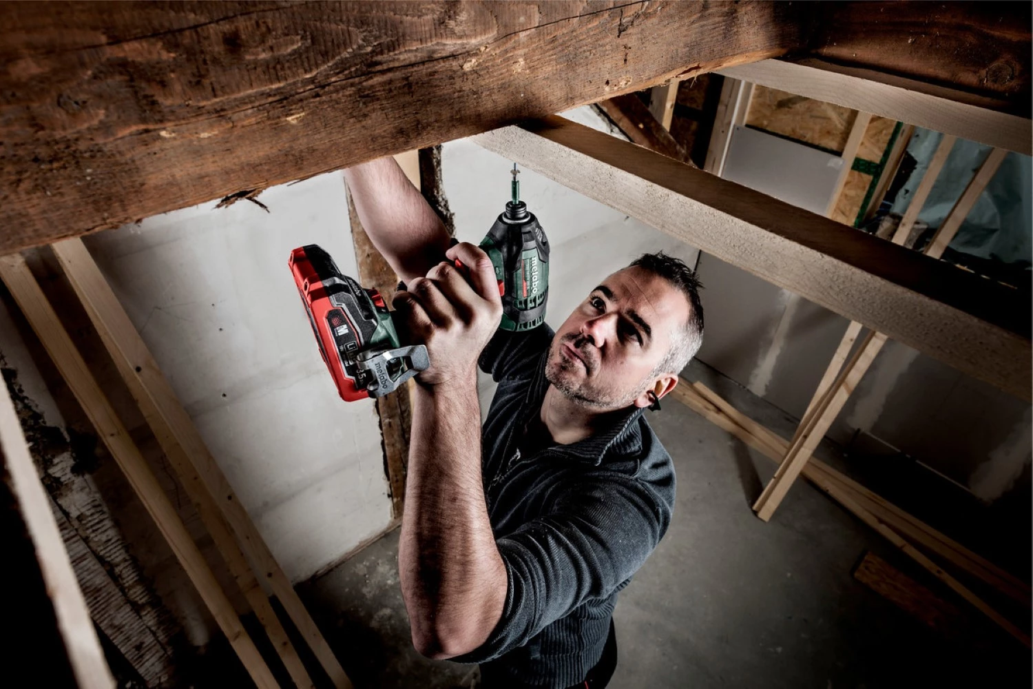 Metabo SSW 18 LTX 1450 BL Jeu de clés à chocs sans fil 18V Li-ion (2x8.0Ah LiHD batterie) dans Metabox-image