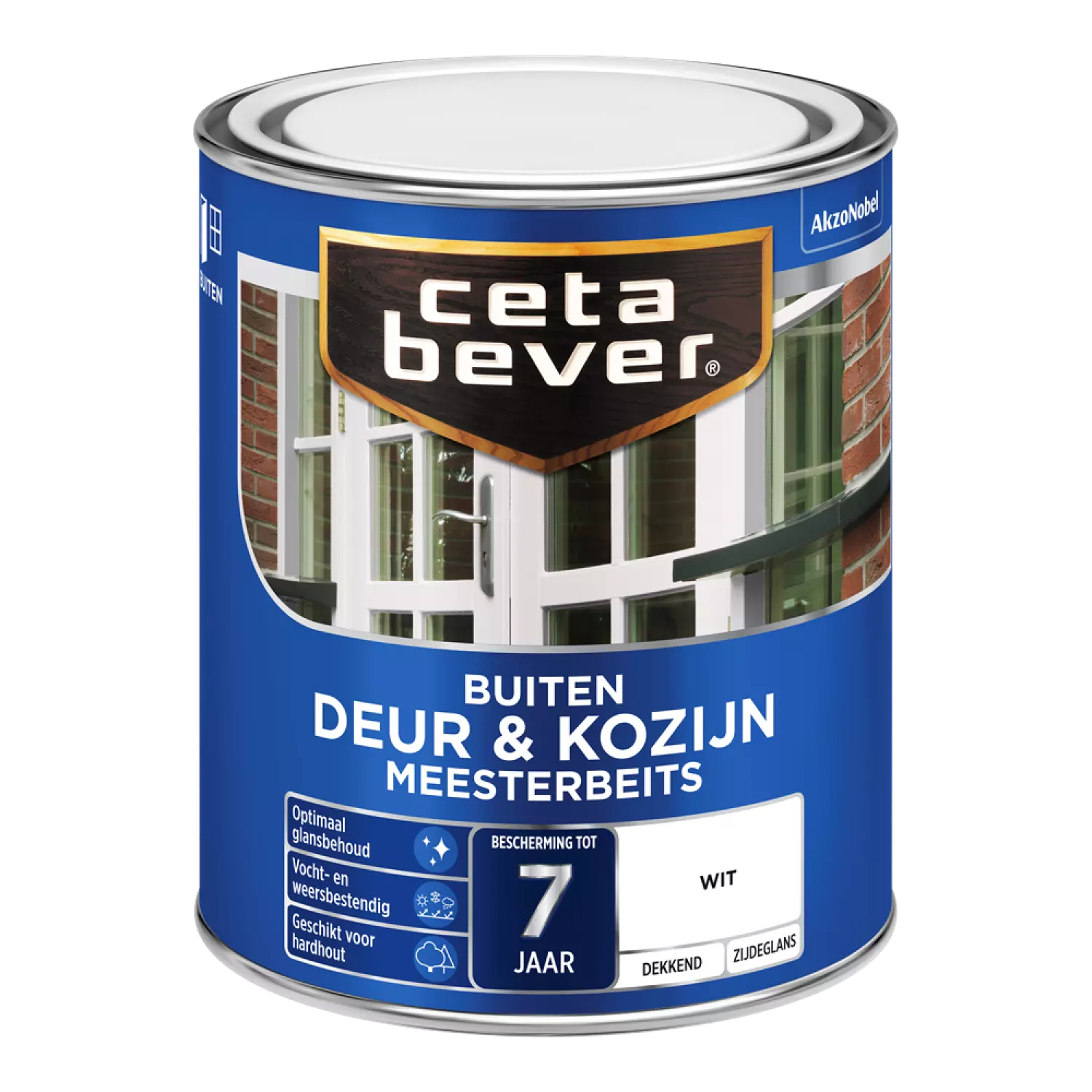 Cetabever Meesterbeits Deur En Kozijn Dekkend - Wit - 750ml-image