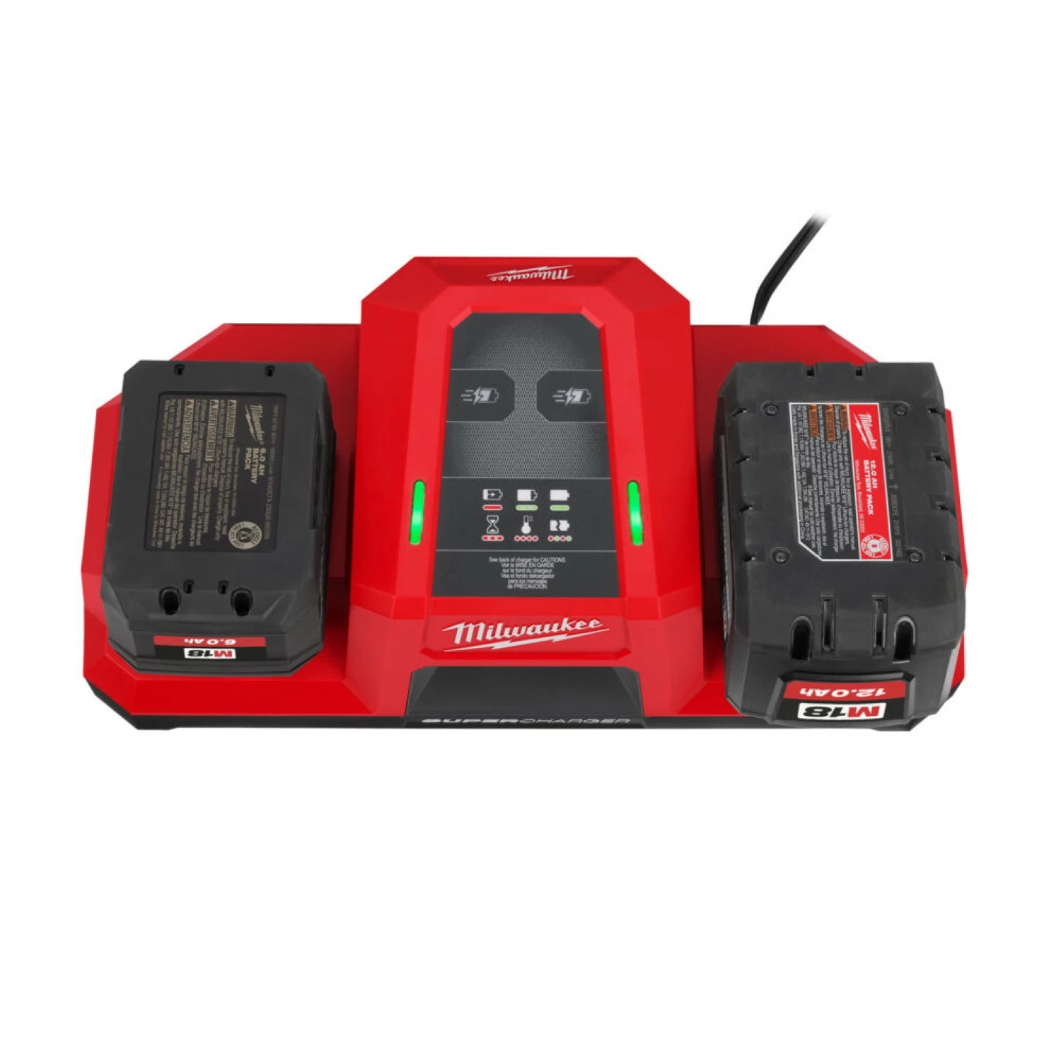 Milwaukee M18 DBSC Dual bay super lader-image