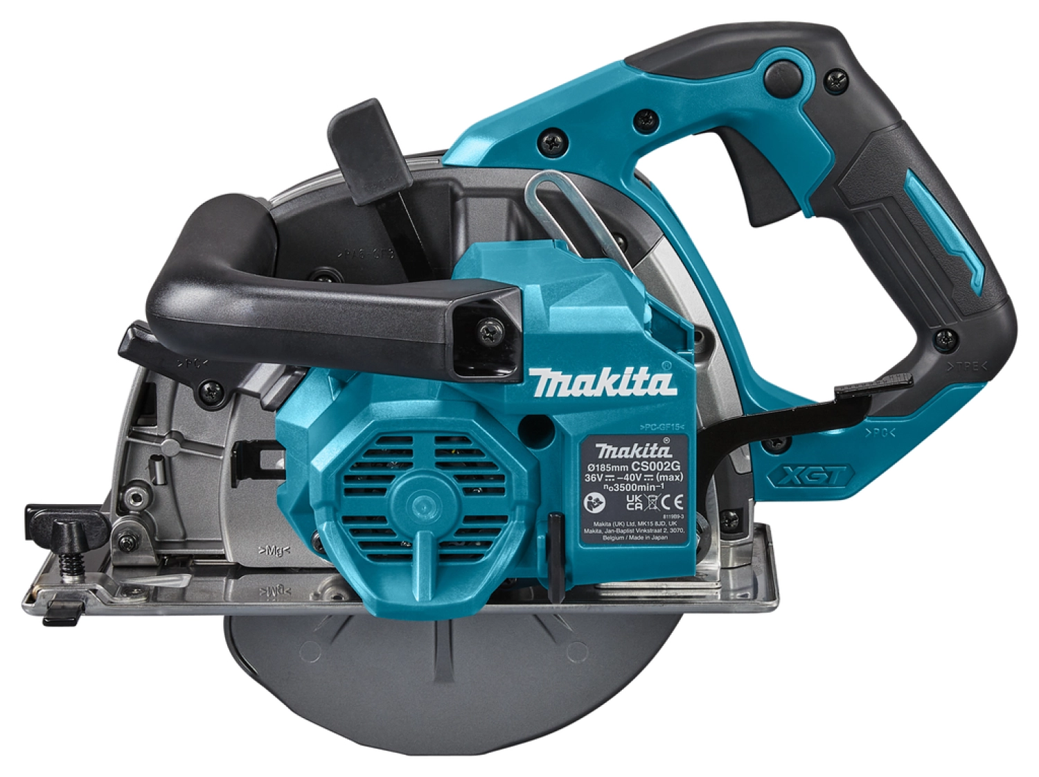 Makita CS002GZ - Scie circulaire sans-fil - 40V Max Li-ion - 185 mm - Machine seule-image