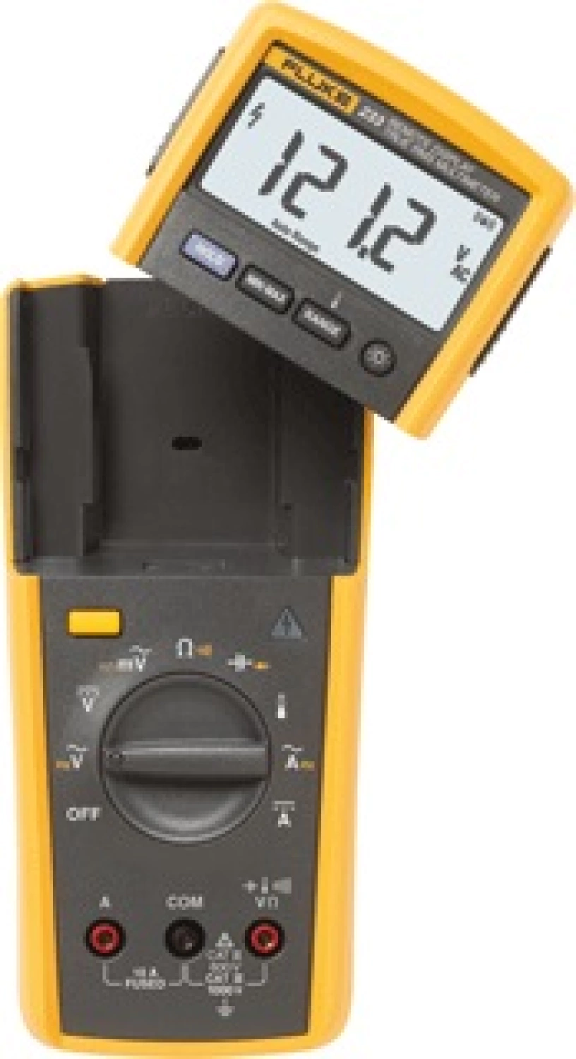 Fluke 233 EU Digitale True-RMS multimeter met afneembaar scherm - AC/DC 1000V & 10A-image