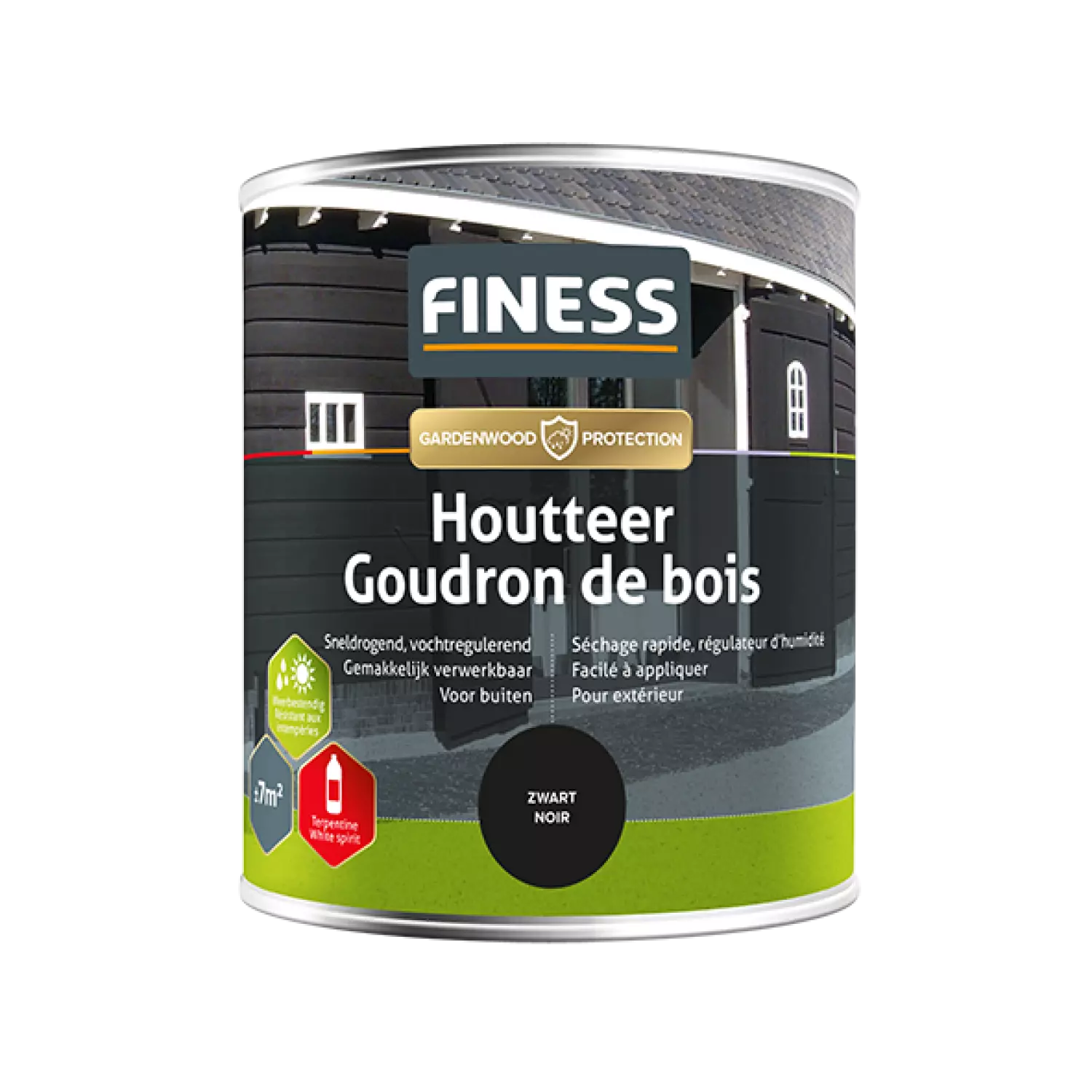 Finess Houtteer - Zwart - 750ml-image