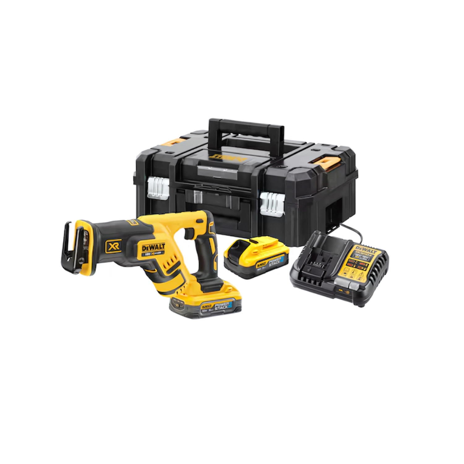 DeWALT DCS367H2T 18V Li-ion accu reciprozaag set (2x 5.0Ah accu) in TSTAK-image