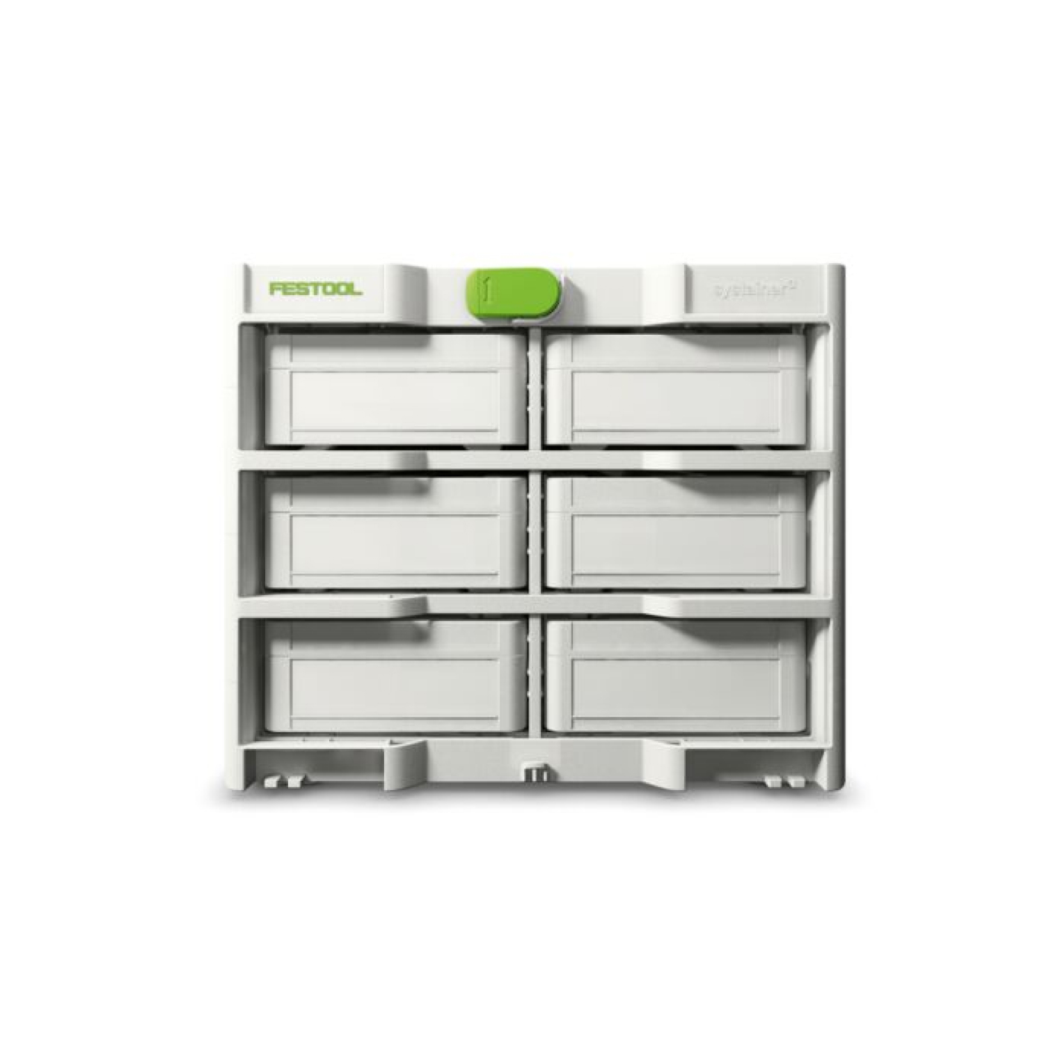 Festool SYS3-RACK 337-SET Systainer³ Rack Set voor Systainers³ S 76 + 6x S 76 Systainer³-image