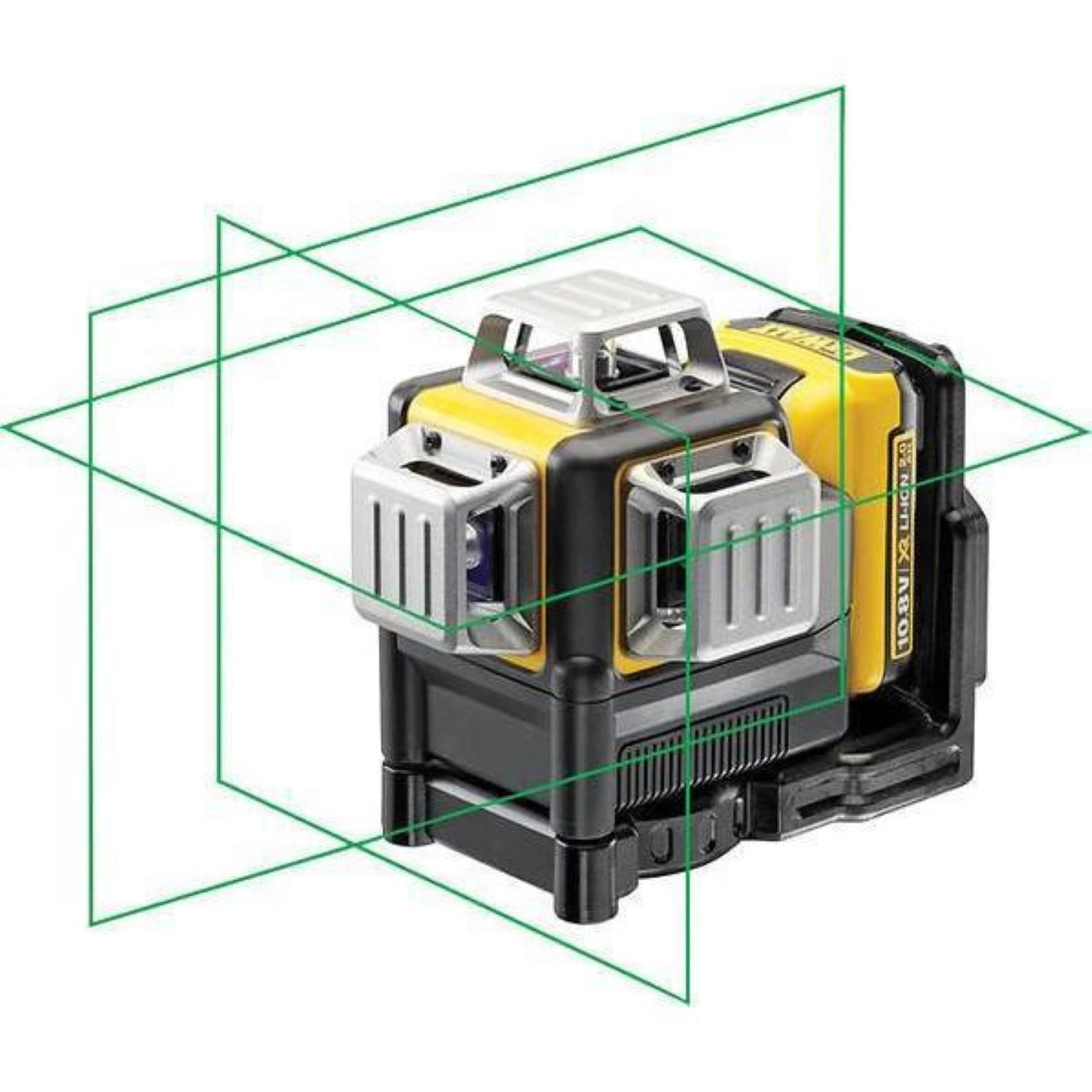 DeWALT DCE089D1GTRI Laser à croix Li-Ion 10,8 V avec batterie dans un coffret (1 batterie 2,0 Ah) + trépied - 30 m-image