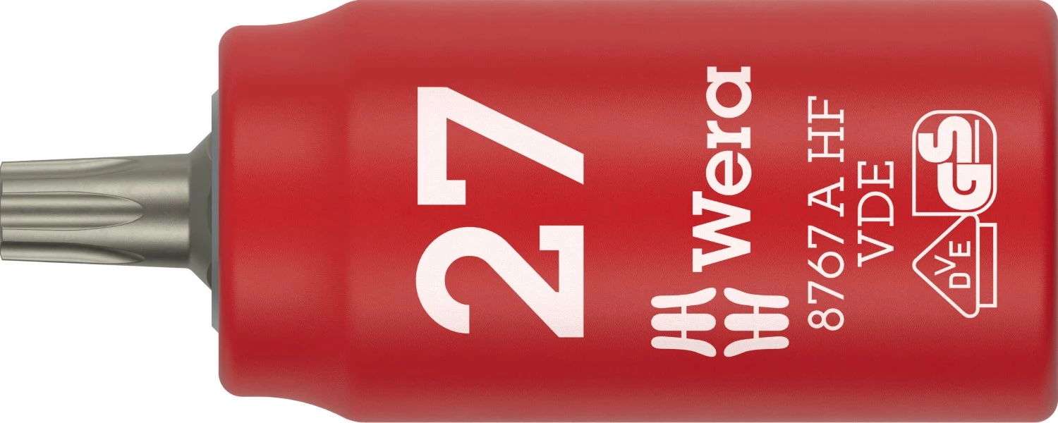 Wera 05005920001 8767 C VDE HF TORX® Zyklop embout isolé - 1/4« - TX 27-image