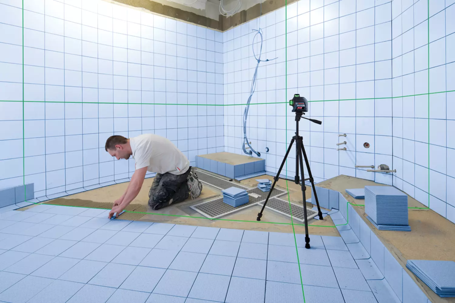 Bosch GLL 3-80 G Kruislijnlaser in koffer - 30 - 120 m-image
