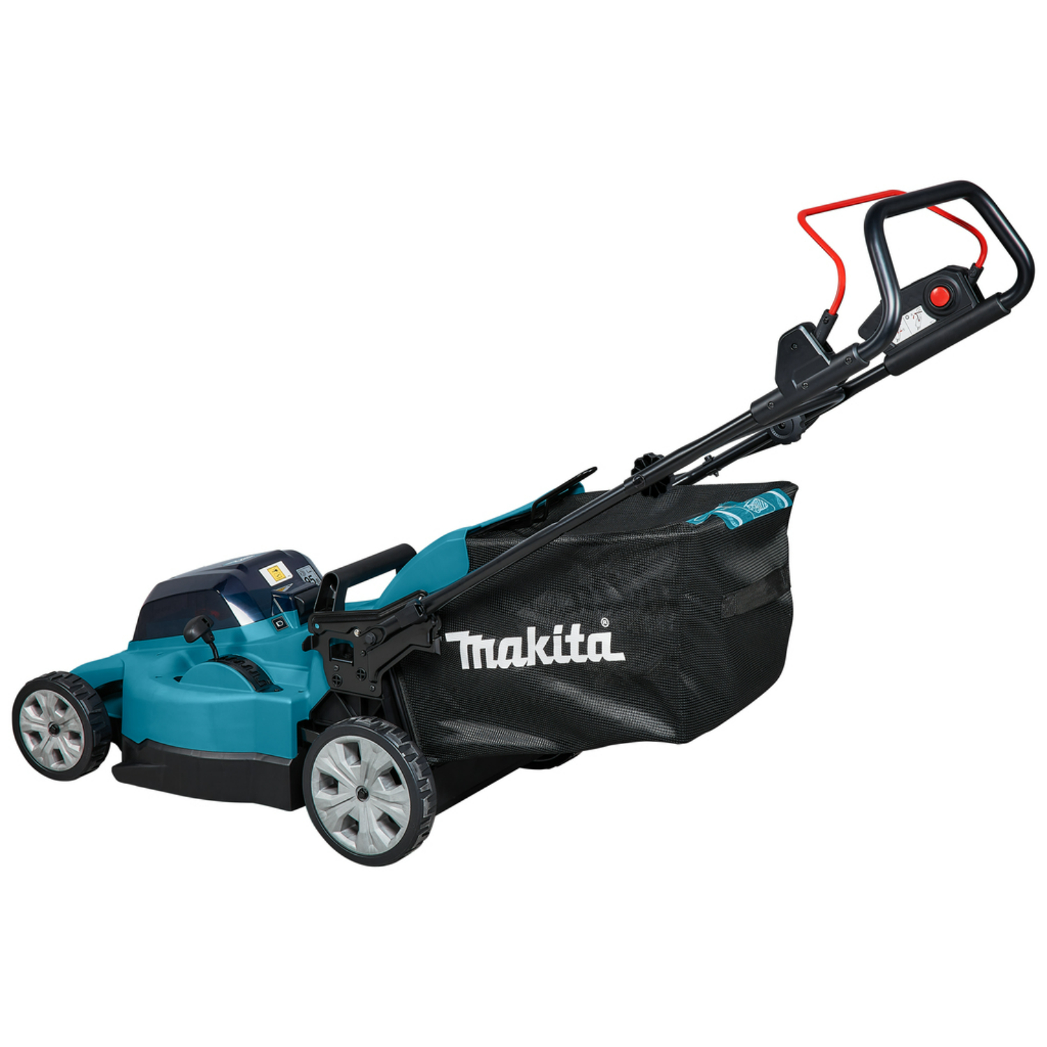 Makita DLM480PT2 (2X18V) Li-Ion Accu Grasmaaier set (2x 5,0Ah) - 48cm - 62L - 800 m²-image