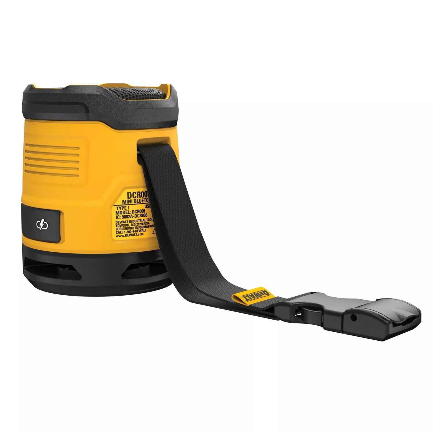 DeWALT DCR009-XJ Haut-parleur Bluetooth USB-C - IP67-image