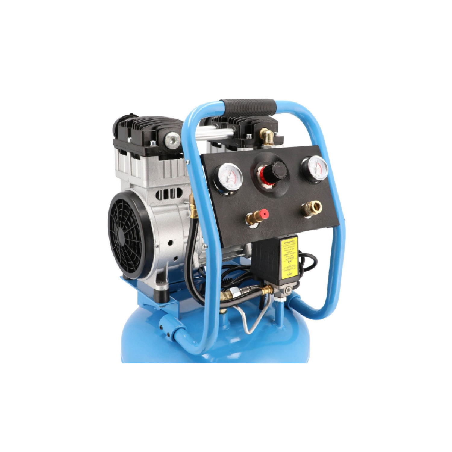 Airpress LMVO 40-250 stille olievrije staande Compressor - 8 bar - 150 l/min - 38L-image