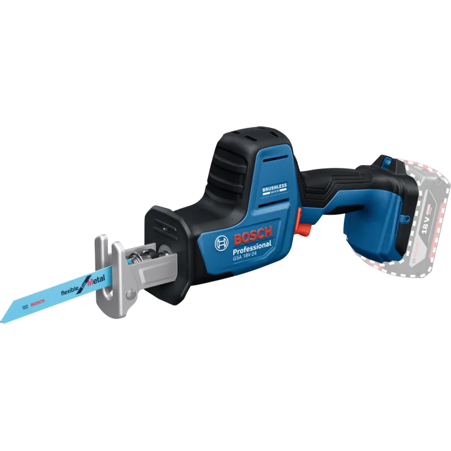 Bosch GSA 18V-24 18V accu Reciprozaag body-image