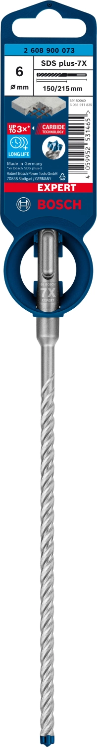 Bosch 2608900073 EXPERT Hamerboor SDS plus-7X - 6x150x215mm-image