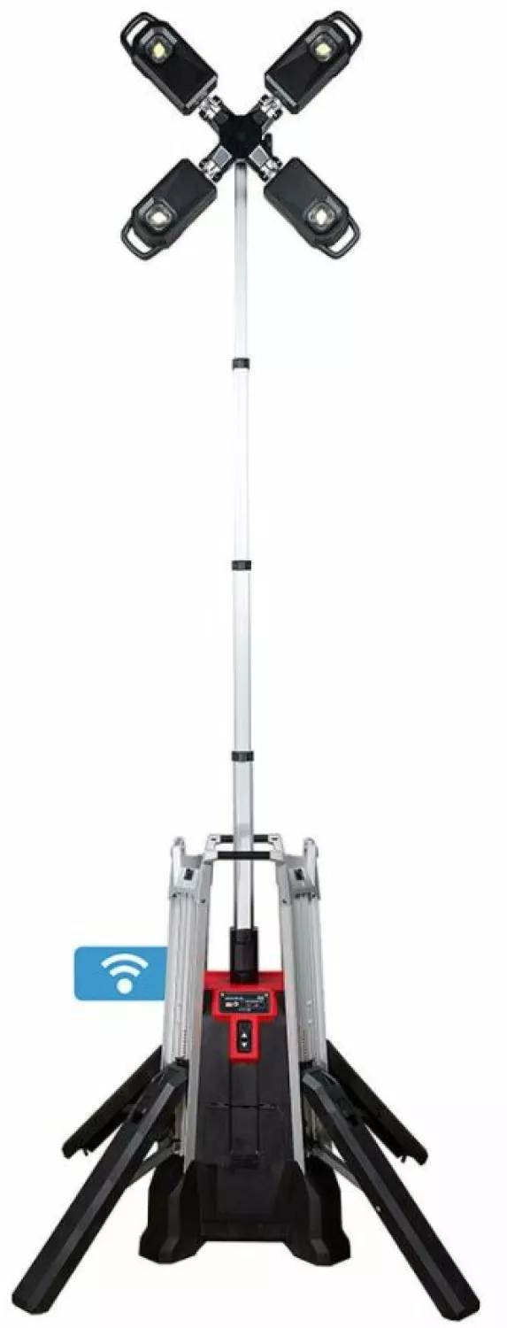 Milwaukee MXF-TL-601 MX Fuel Li-Ion accu torenlamp set (1x 6,0Ah) - 310cm - 27000Lm-image