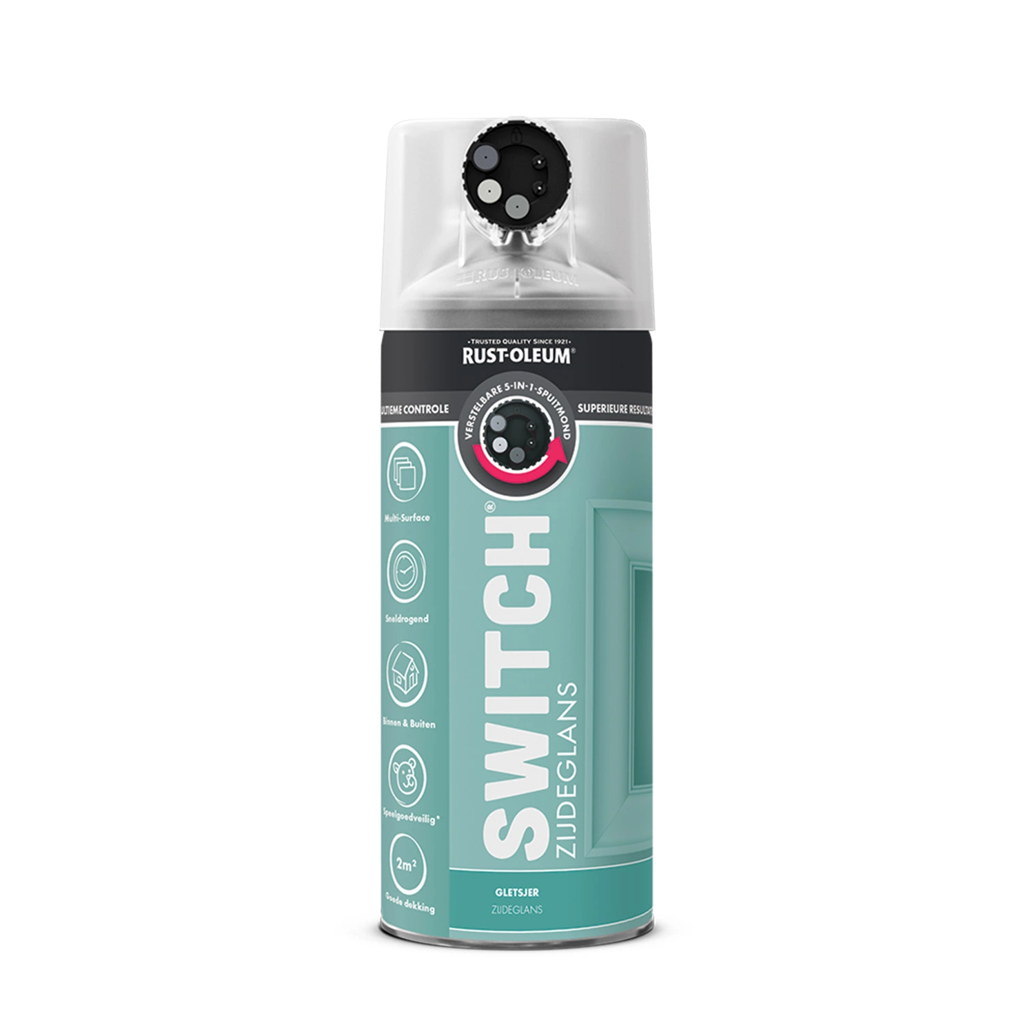 Rust-Oleum Switch Spuitlak - Zijdeglans Gletsjer - 400ml-image