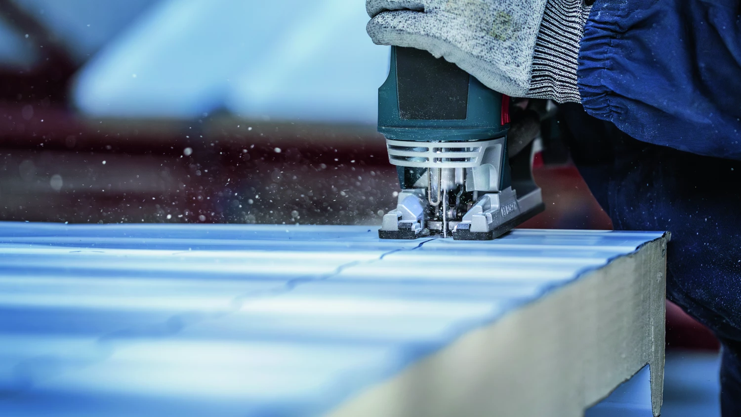 Bosch 2608636335 / T 718 BF BiM Decoupeerzaagblad Flexible - Sandwich materiaal (3st)-image