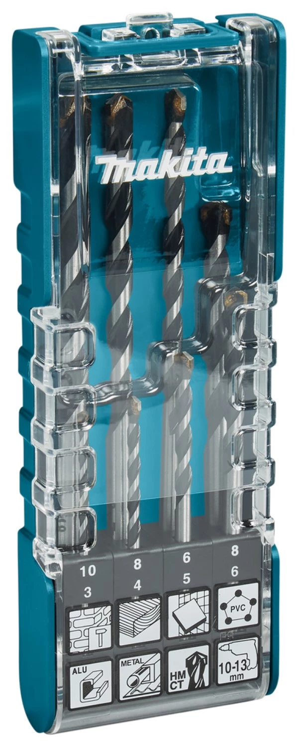 Makita E-15855 8-delige Multiboorset-image