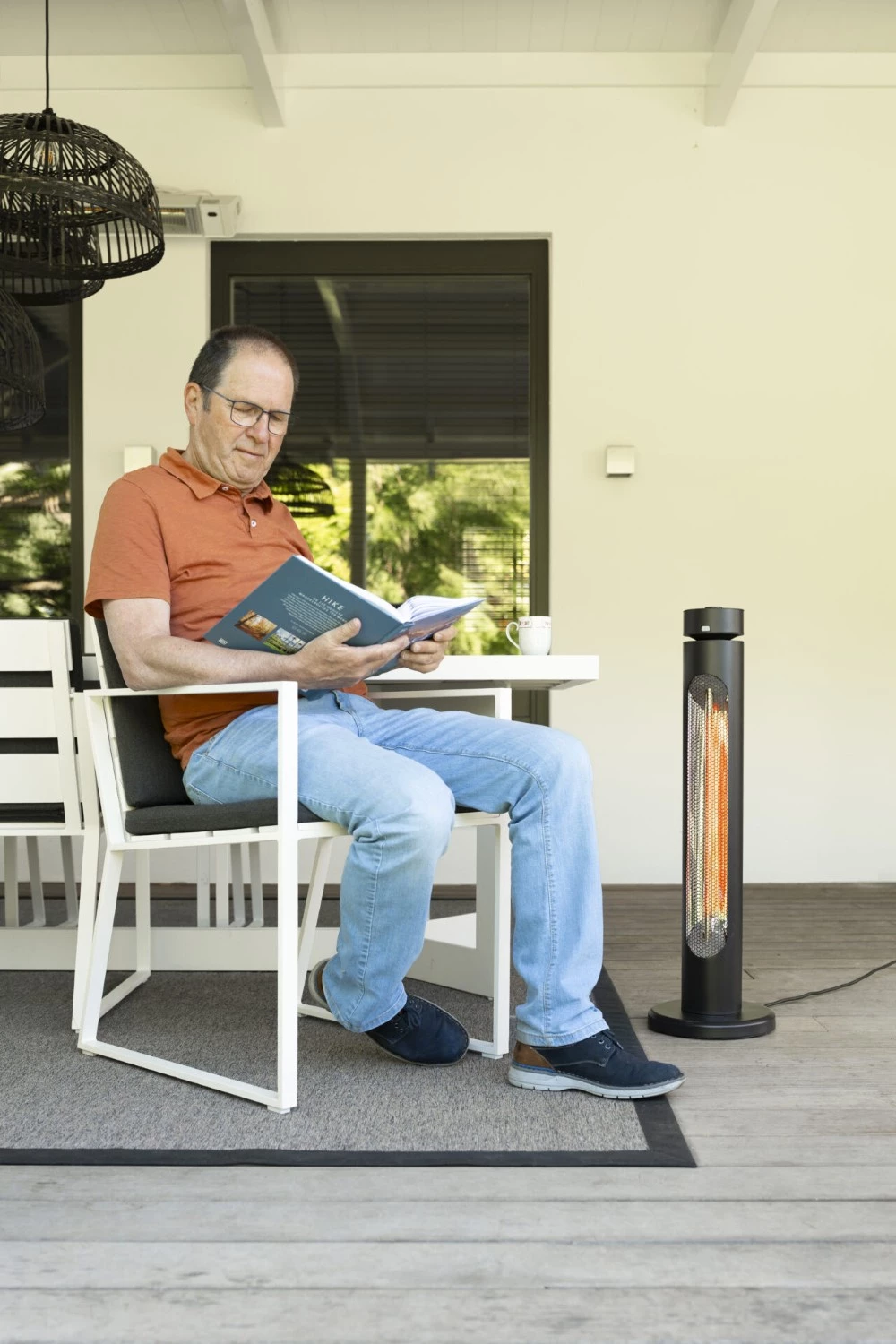 Eurom Golden 2000 shadow tower Chauffage de terrasse - 2000 W-image