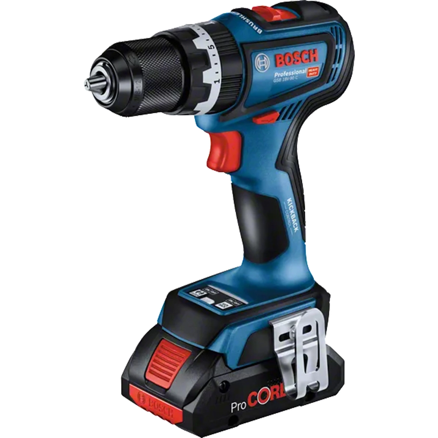 Bosch GSB18V-90C Jeu de visseuses sans fil 18V Li-ion (batterie 3x 4Ah) en L-Boxx-image