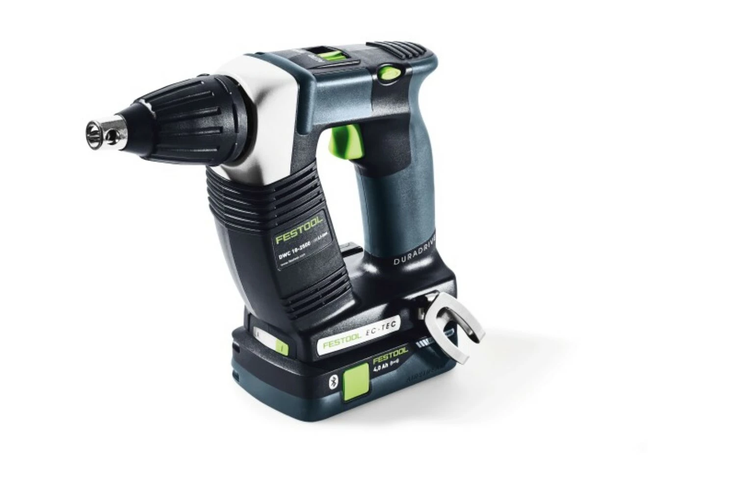 Festool DURADRIVE DWC 18-2500-Basic 18V Li-Ion accu bandschroefmachine body in systainer - 18Nm - 55mm - koolborstelloos-image