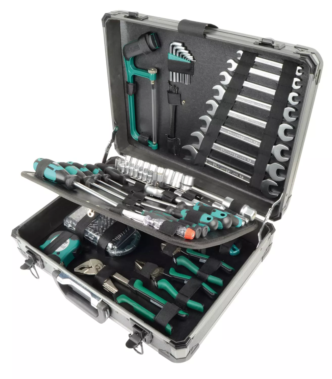 Brüder Mannesmann 29079 Mallette d'outils 133 pièces-image