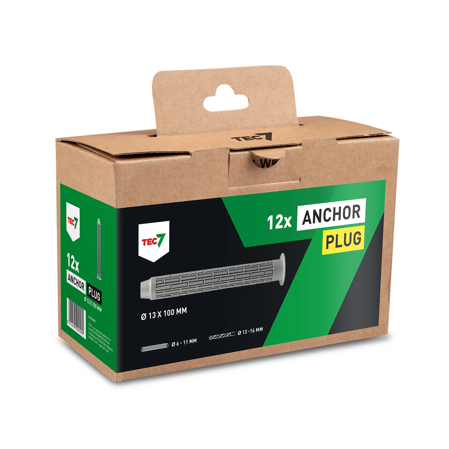 TEC7 Anchor pluggen - M15x100mm - 12st-image