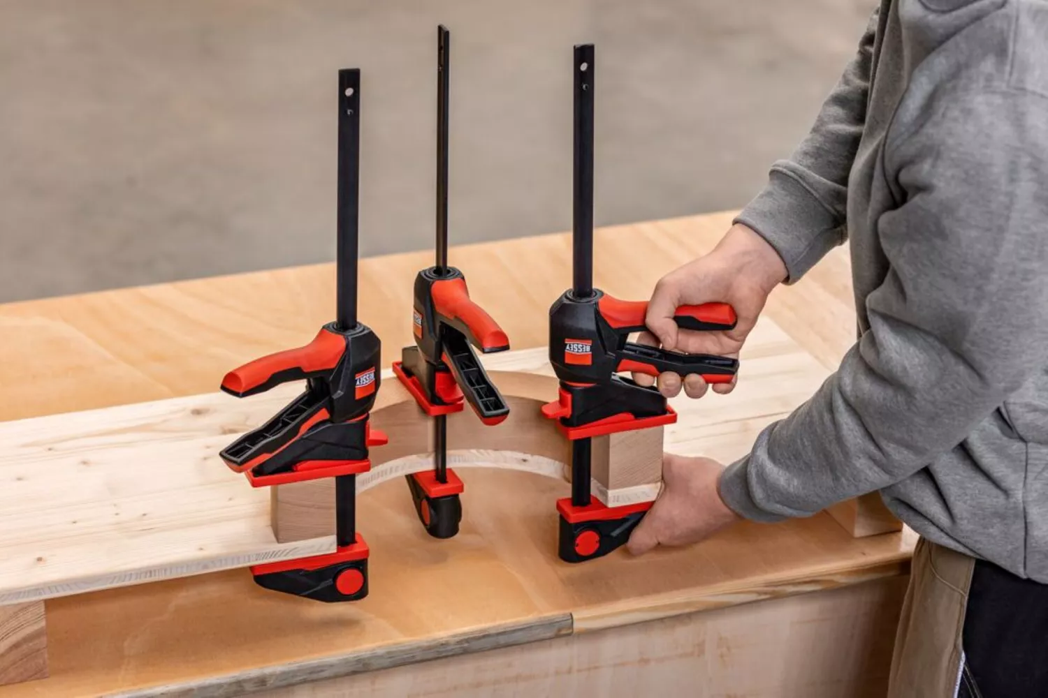 Bessey EZ360M-15 Eenhands Bessey Lijmtang - 150 x 60mm-image