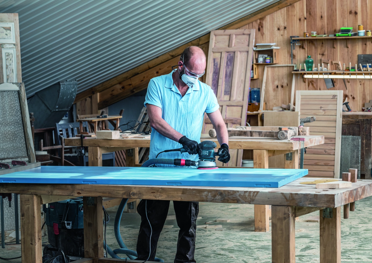 Bosch 2608900805 EXPERT Schuurvel C470 Best for Wood and Paint, diameter 125mm, korrel 80, 8 gaten, 5x-image