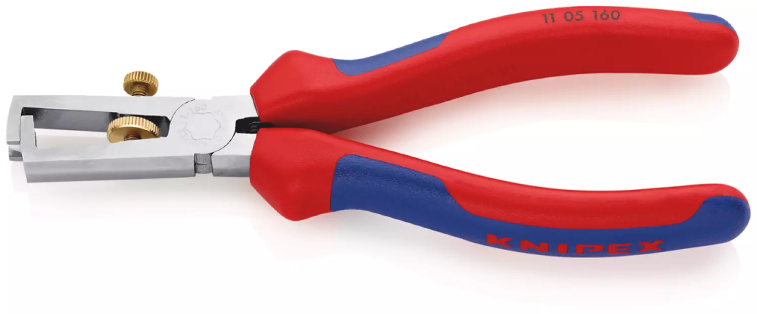 Knipex 11 05 160 - Pince à dénuder Avec ressort d'ouverture, universel-image