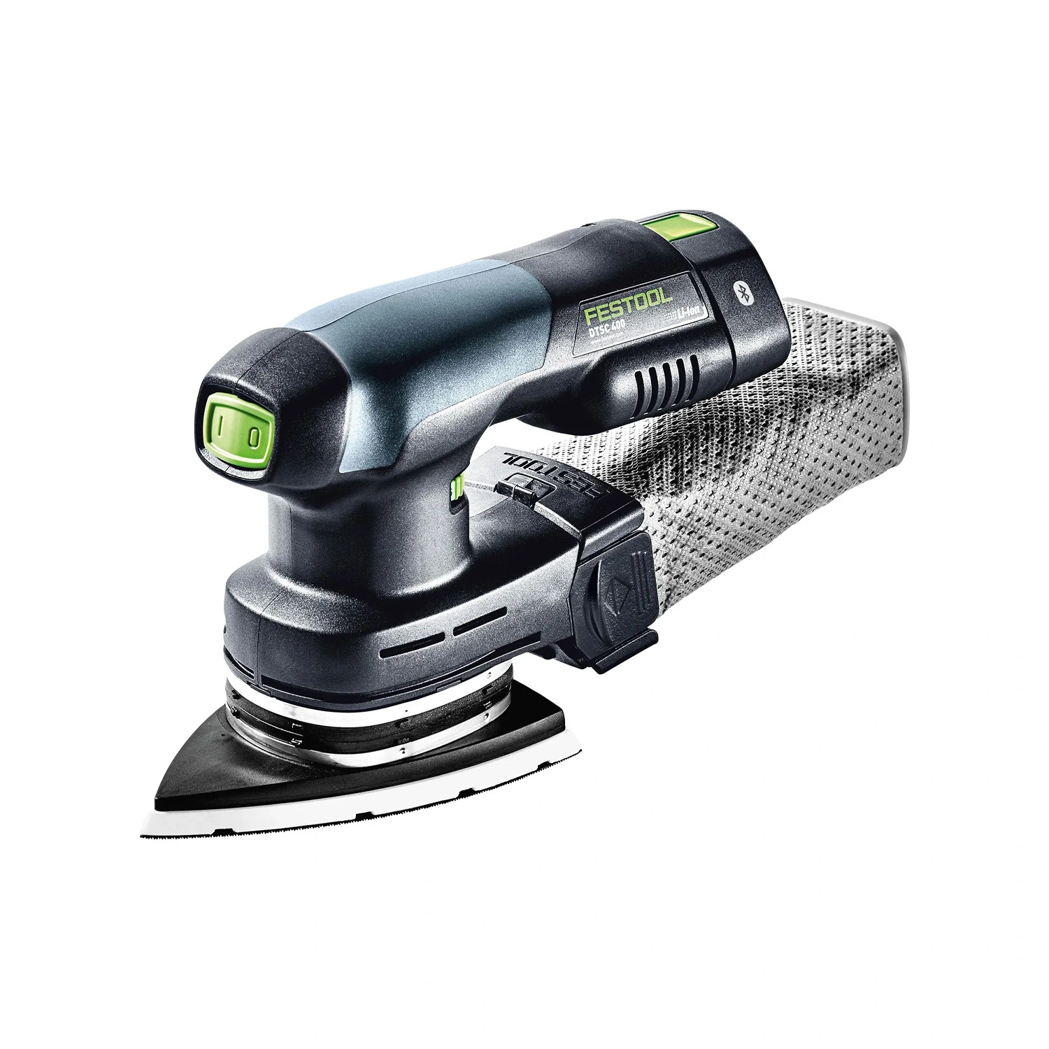 Festool DTSC 400 3,0 I-Plus Kit de ponceuse delta sans fil (2 x 3 Ah) dans un Systainer - 18 V - 100 x 150 mm