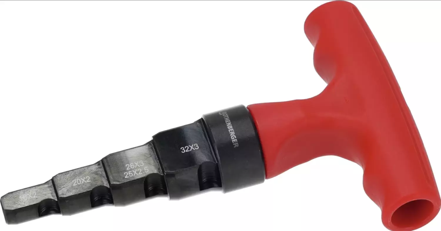 Rothenberger ROCALIBER S Ebavureur de tubes extérieurs/intérieurs - 16-32 mm-image