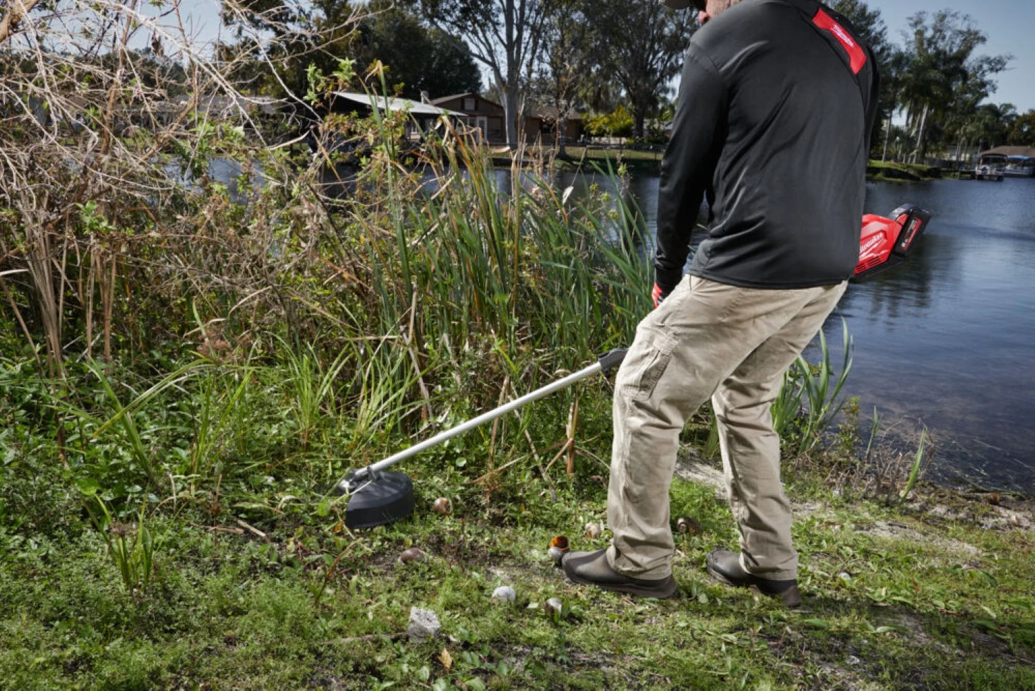 Milwaukee M18 FOPH-BCA Quik-lok - Attachement pour débroussailleuse - 23cm-image