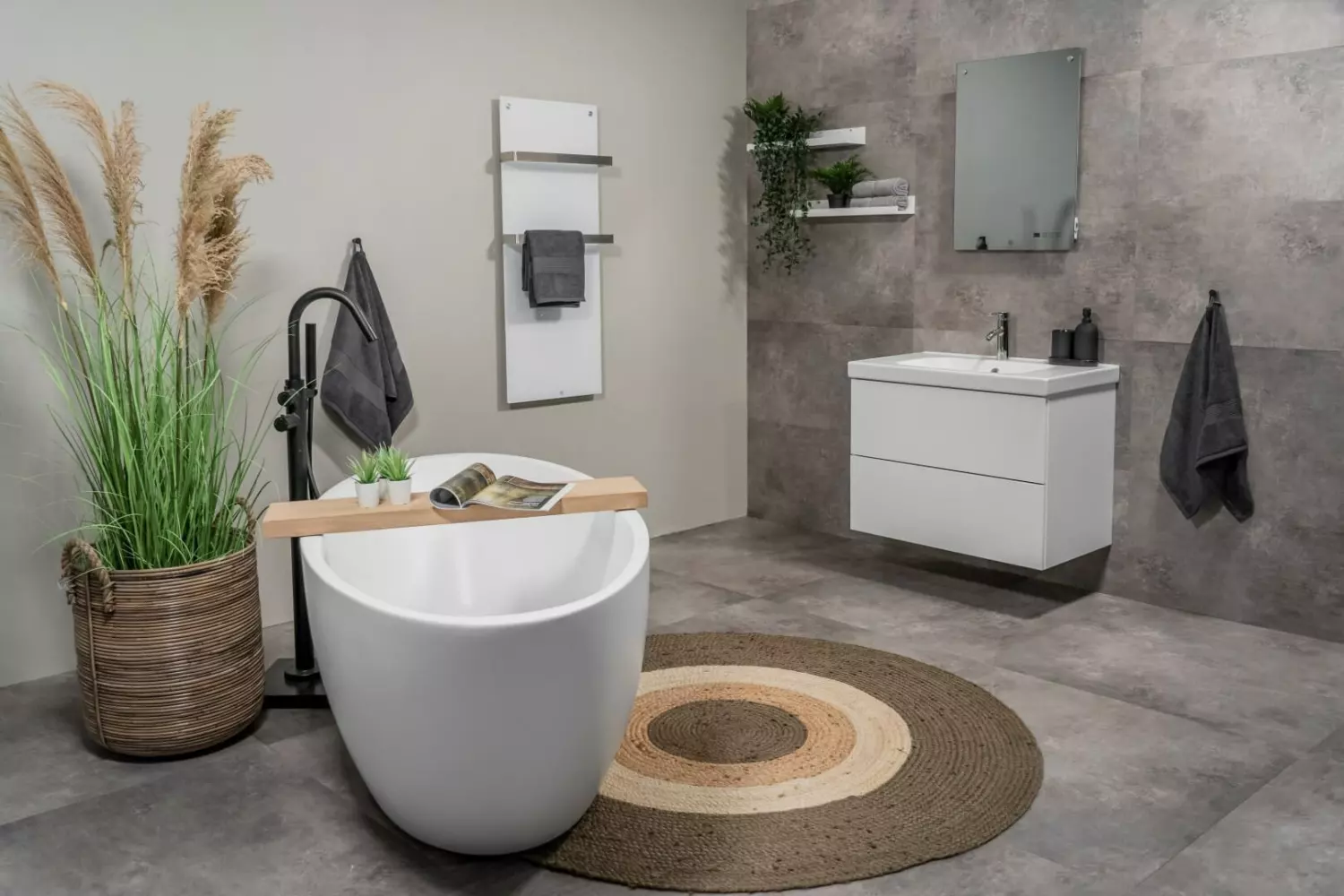 EUROM Sani 800 Wifi Panneau infrarouge blanc - 800W - 13kg-image