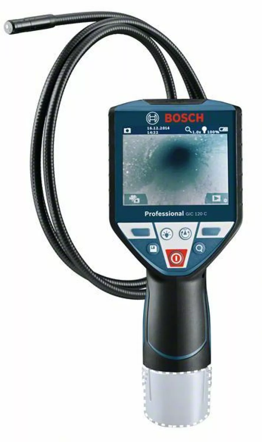 Bosch 601241208 / GIC 120 C 12V Li-Ion caméra d'inspection à batterie en L-Boxx-image