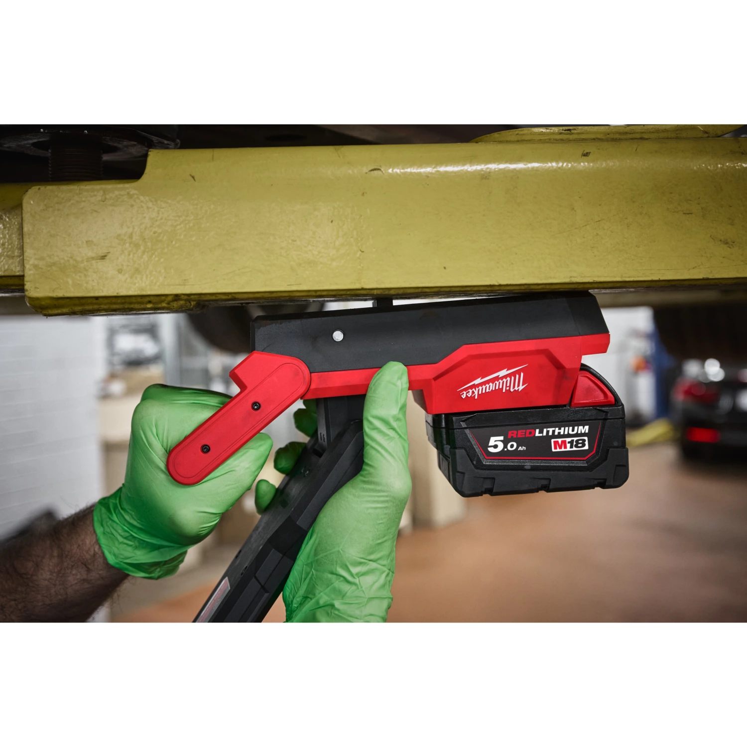 Milwaukee M18 ABL-0 18V Li-Ion Opvouwbare Magneet Lamp - Trueview - 2500Lm-image