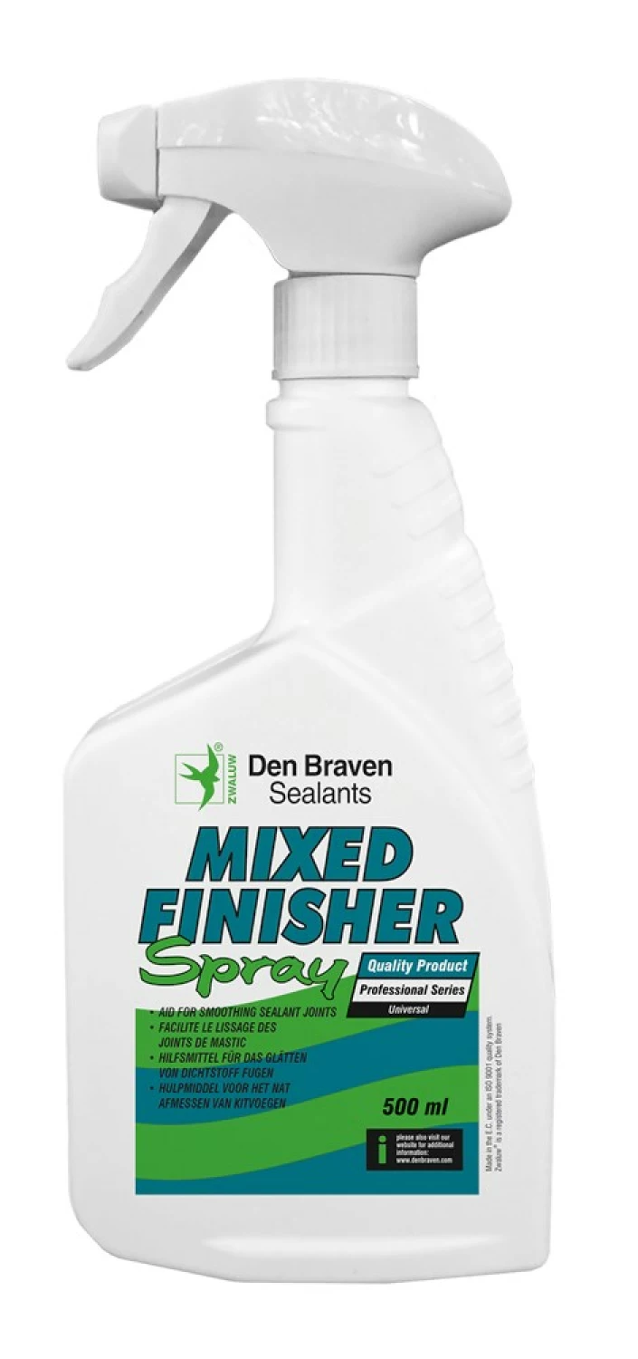 Zwaluw Den Braven 211173 Mixed Finisher Spray Voegafstrijkmiddel - Transparant - 500ml-image