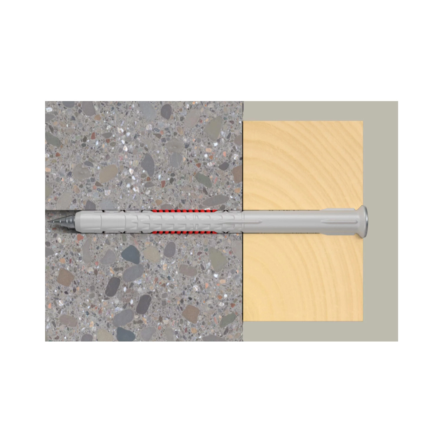 Fischer 562158 Ancrage de construction DuoXpand - tête fraisée - 10 x 140 T (50pcs)-image