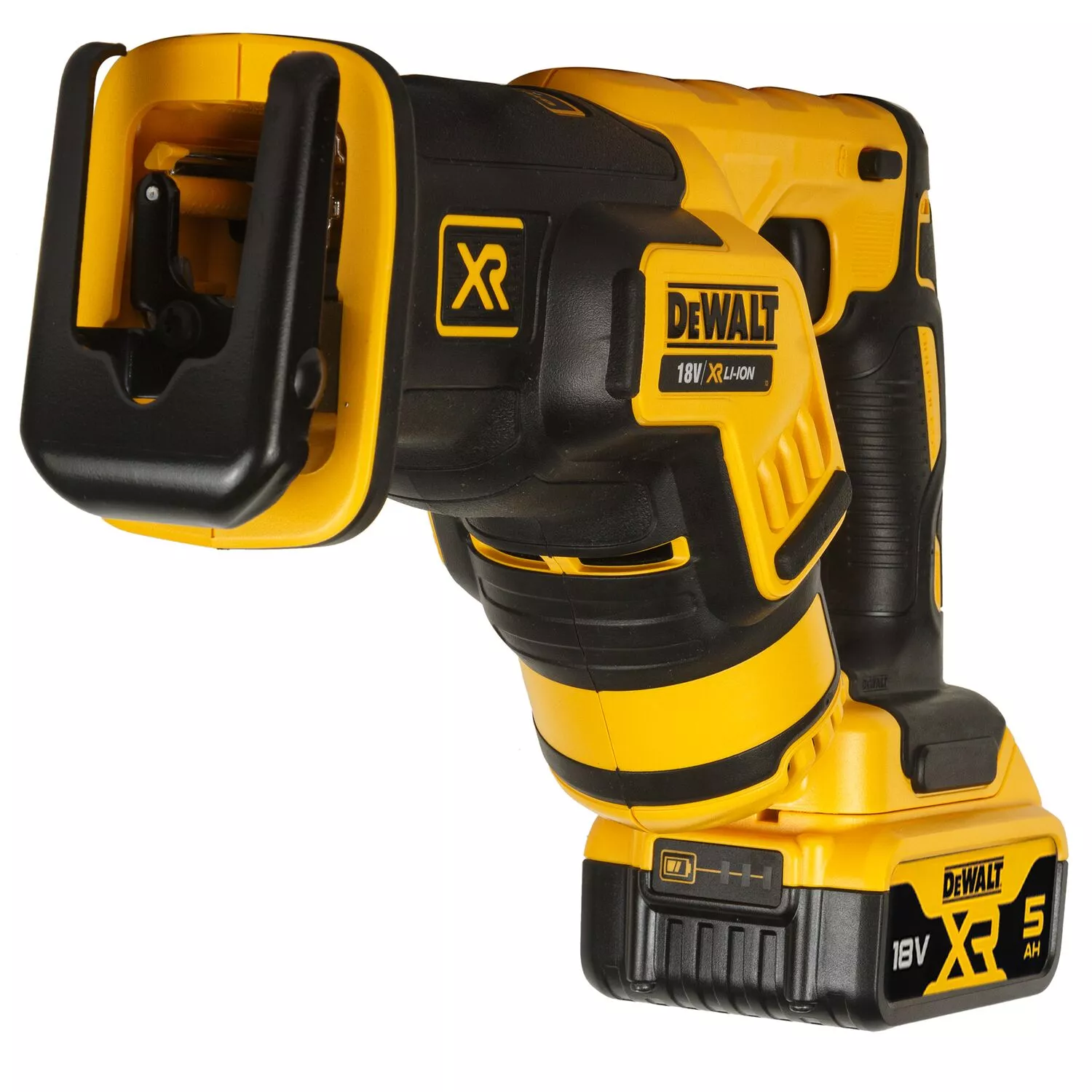 DeWALT DCS367P2 18V Li-ion XR accu reciprozaag set (2x 5.0Ah) in TSTAK - koolborstelloos-image