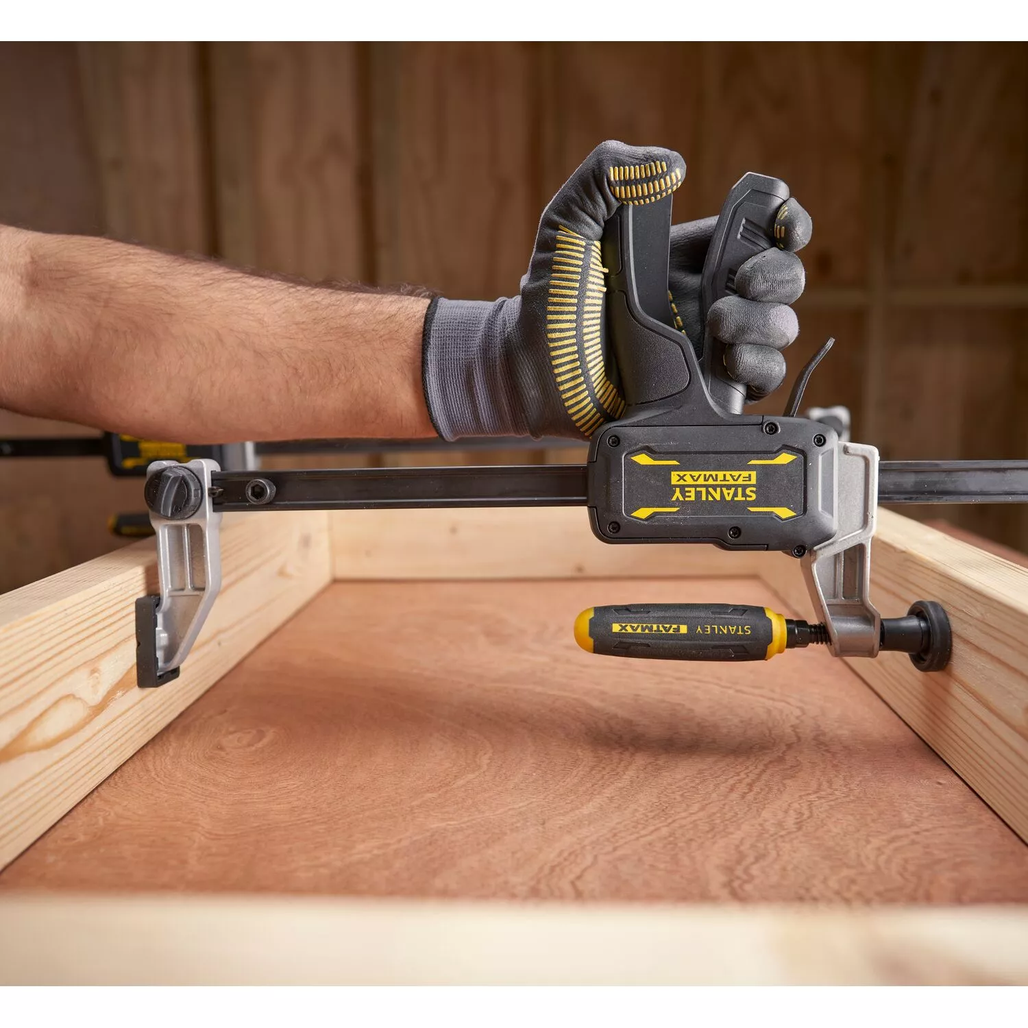 Stanley FMHT83007-0 Hybrid Eenhands Lijmklem - 450mm-image