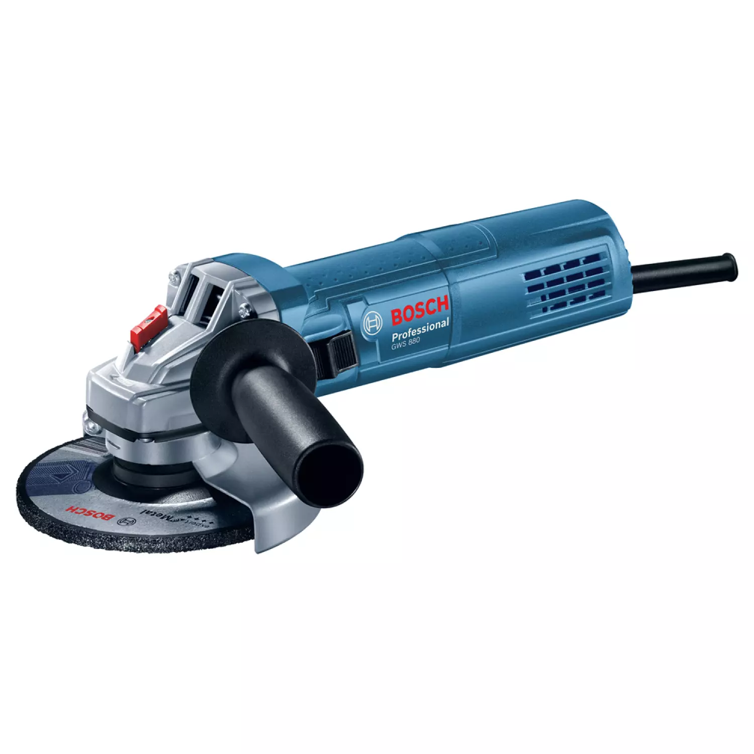 Bosch GWS 880 Haakse slijper incl. 2 diamantzaagbladen in koffer - 880W - 125mm-image