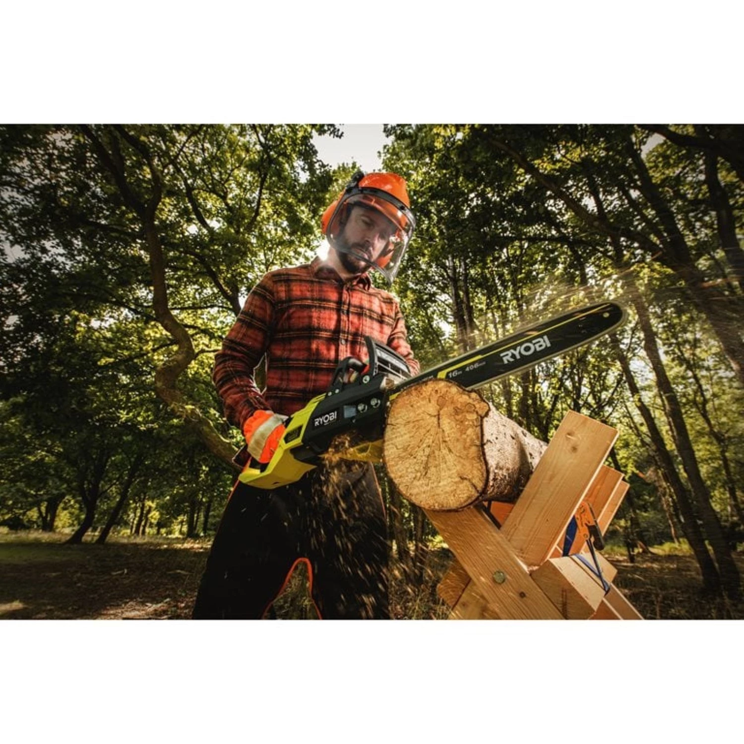 Ryobi RY36CSX40A-160 Tronçonneuse sans fil-image