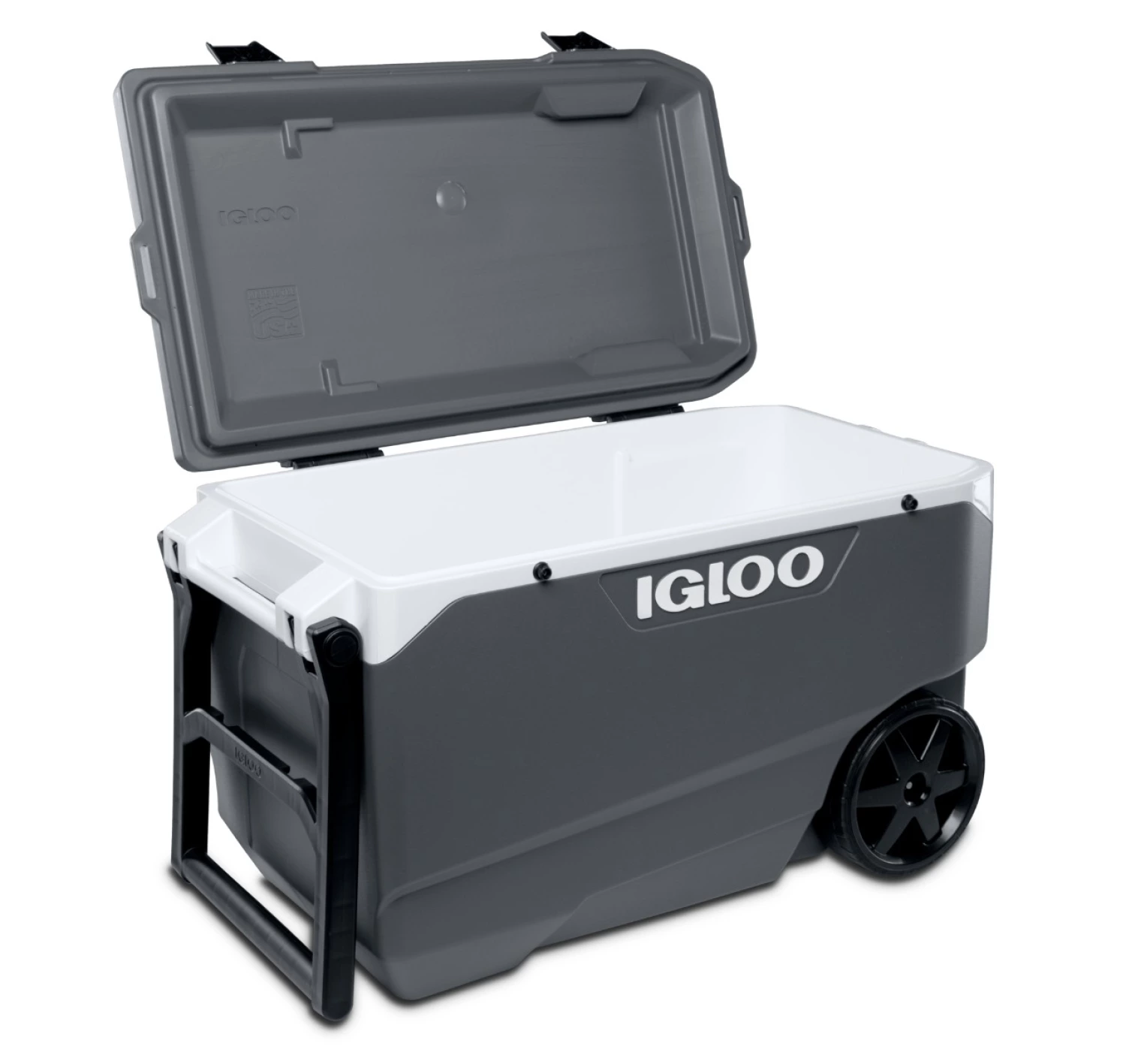 Igloo 34750 Latitude 90 Roller Koelbox op wielen - 85L - Grijs-image