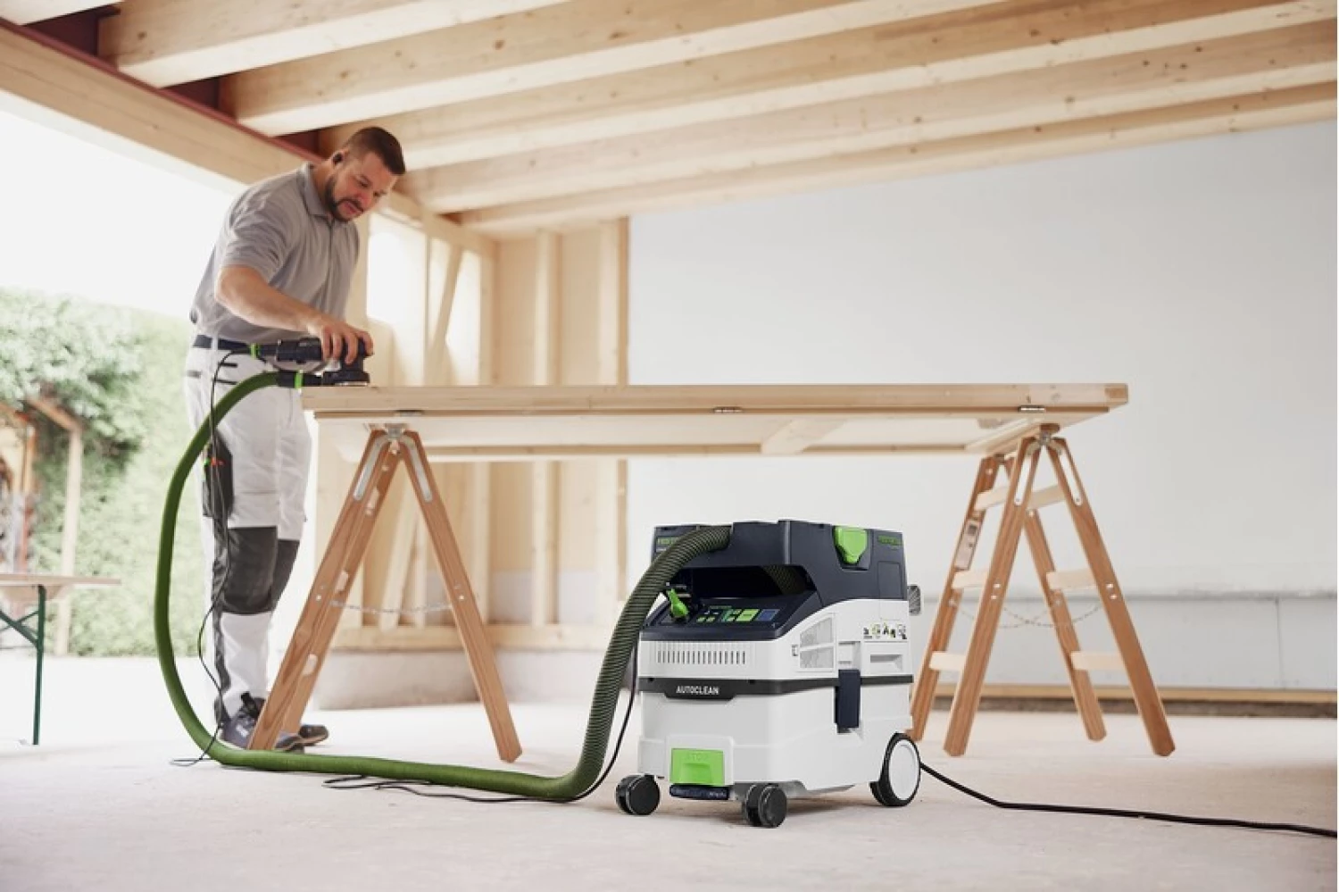 Festool CTL MIDI I AC Stofzuiger autoclean - 1200W - Klasse L - 15L-image