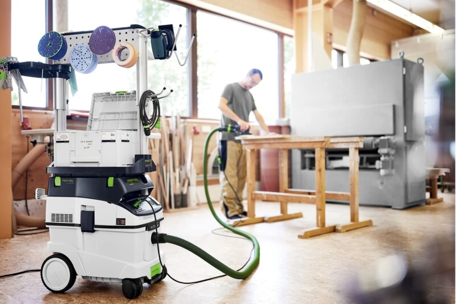 Festool CTL 36 EI AC Bouwstofzuiger - 1200W - klasse L - 36L-image
