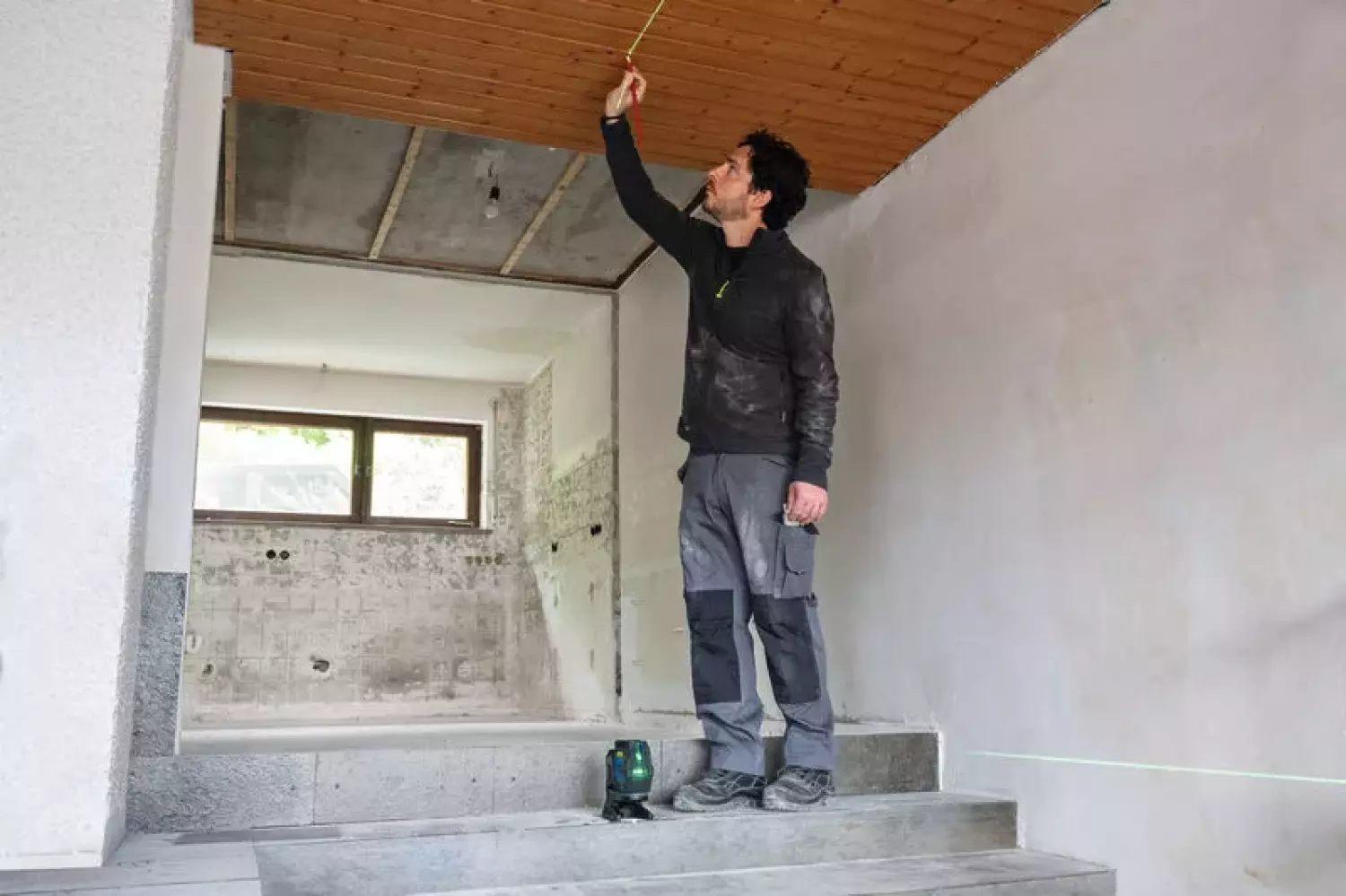 Bosch GCL 12V-50-22 CG 12V accu Kruislijnlaser set (1x2.0Ah) in L-Boxx-image