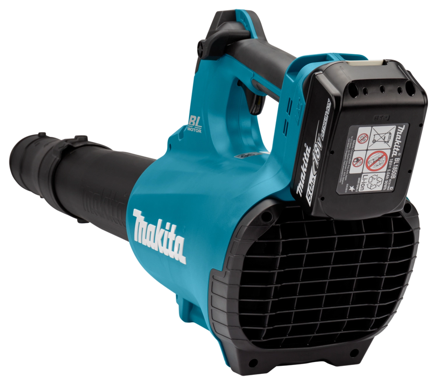 Makita DUB184PT4J 18V Li-Ion accu bladblazer set (4x 5,0Ah) in Mbox - 187 km/h-image