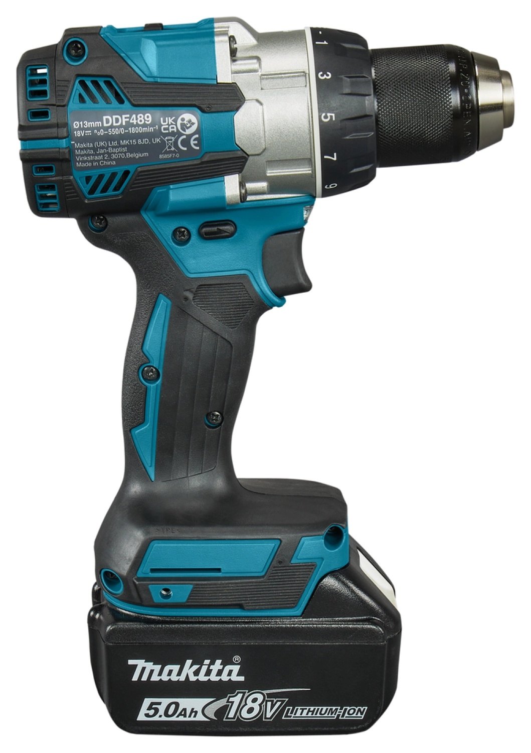 Makita DDF489RTJ Schroefboormachine Set in Mbox - 18V Accu 73Nm-image