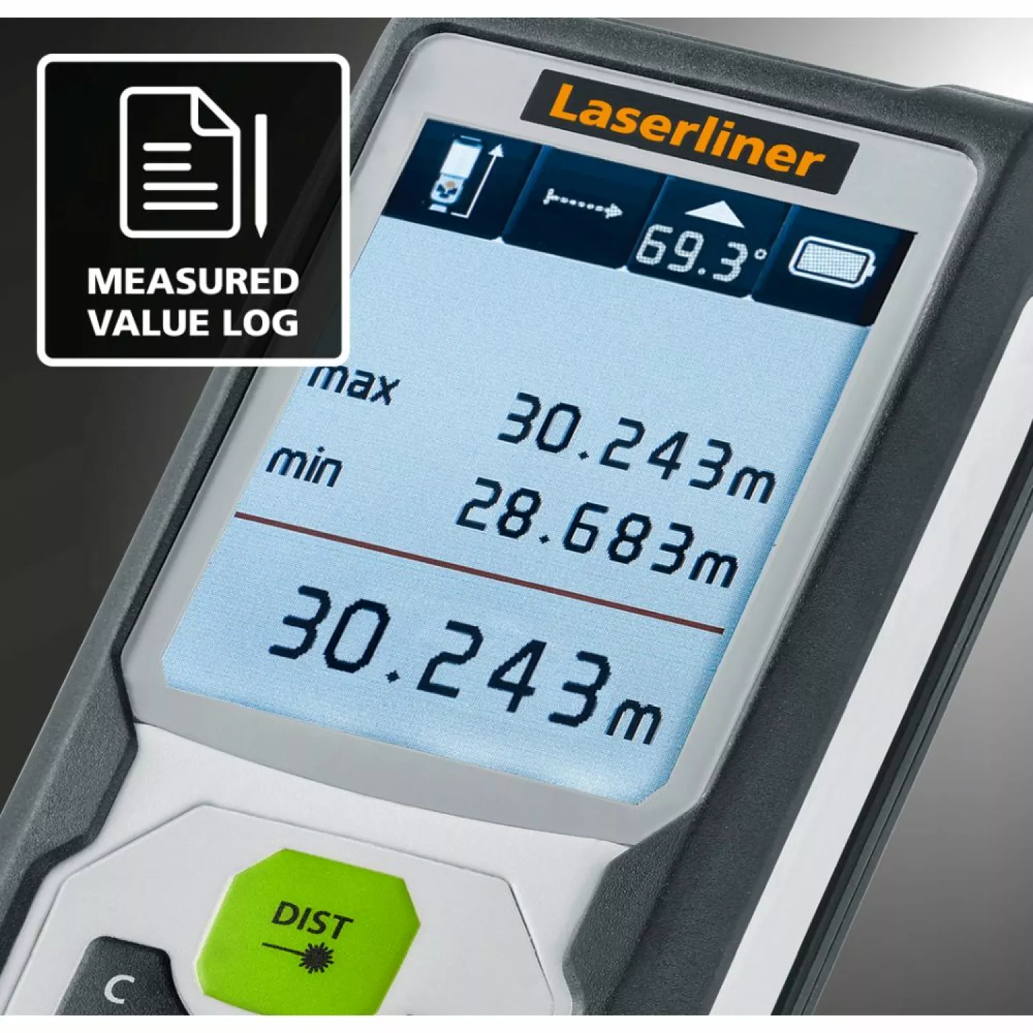 Laserliner LaserRange-Master Gi5 Laser- afstandsmeter - Groen - 50m-image